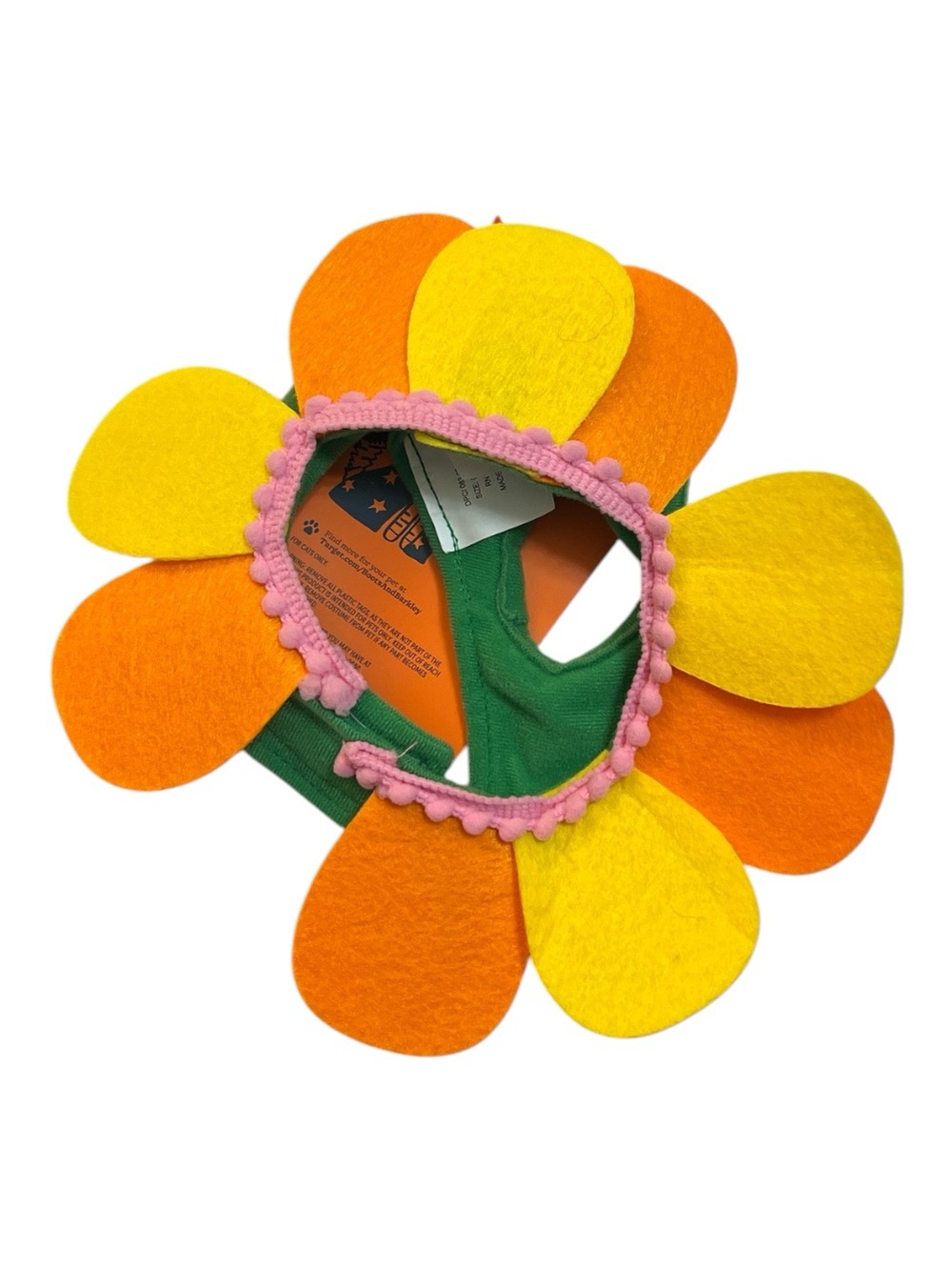 Boots & Barkley Flower Cat Halloween Costume Headpiece